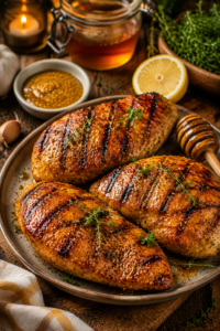 Grilled Honey Mustard Chicken