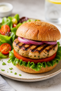 Grilled Turkey Burgers