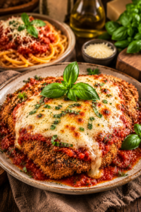 Herb Crusted Chicken Parmesan