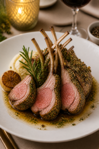 Herb-Crusted Rack of Lamb