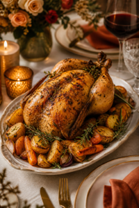 Herb-Crusted Roast Chicken