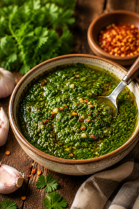 Homemade Chimichurri Sauce