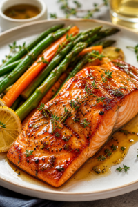 Honey Glazed Salmon