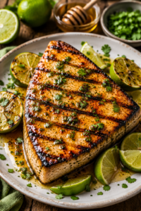 Honey Lime Grilled Swordfish