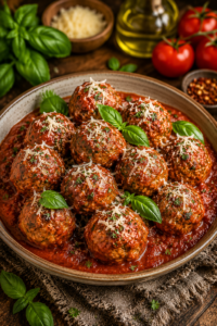 Italian Chicken Meatballs