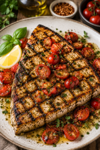 Italian Herb Swordfish