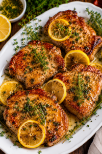 Lemon Herb Pork Chops