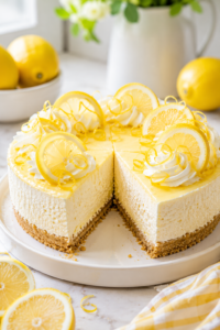 Lemon No Bake Cheesecake