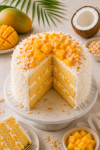 Mango Coconut Cake