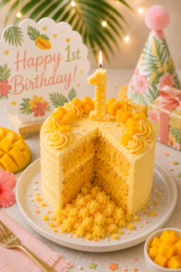 Mango Smash Cake