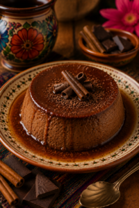 Mexican Chocolate Flan Dessert