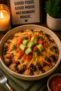 Microwave Burrito Bowl