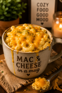Microwave Mac and Cheese Mug