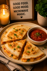 Microwave Quesadilla