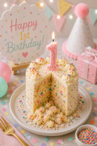 Mini Sprinkle Smash Cake
