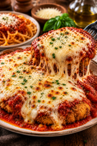 Mozzarella Loaded Chicken Parmesan