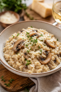 Mushroom Risotto