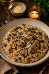 Mushroom Risotto