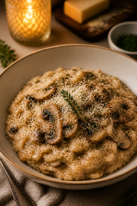 Mushroom Risotto