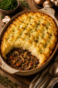 Mushroom Shepherd’s Pie