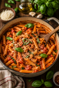 One-Pot Tomato Basil Pasta