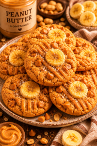 Peanut Butter Banana Cookies