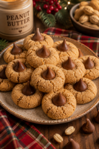 Peanut Butter Blossom Cookies