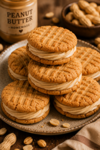 Peanut Butter Sandwich Cookies