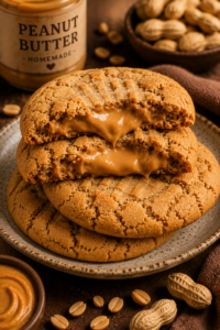 Peanut Butter Stuffed Cookies