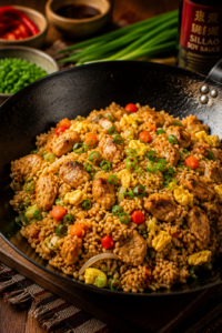 Peruvian Fried Rice (Arroz Chaufa)