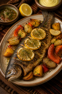 Peruvian Grilled Trout