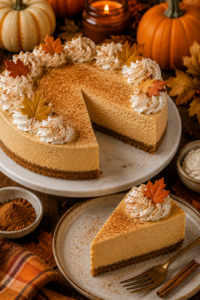 Pumpkin Spice Cheesecake