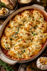 Roasted Garlic Shells