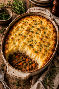 Rustic Cottage Style Pie