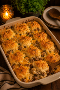 Sausage Biscuit Casserole