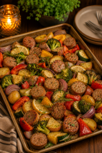 Sausage Sheet Pan Dinner