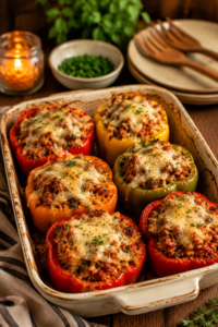 Sausage Stuffed Peppers