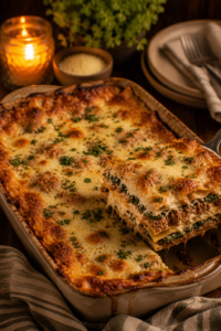 Sausage and Spinach Lasagna