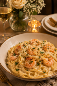 Shrimp Alfredo Pasta