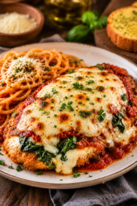 Spinach Chicken Parmesan
