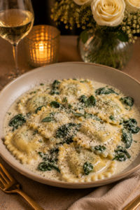 Spinach Ricotta Ravioli