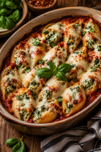 Spinach Ricotta Stuffed Shells