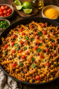 Taco Pasta Skillet