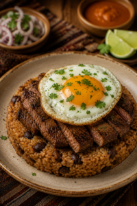 Tacu Tacu with Steak
