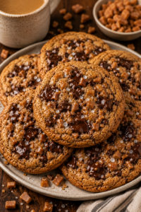 Toffee Brown Butter Cookies
