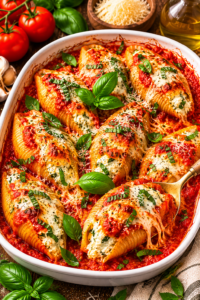 Tomato Basil Shells