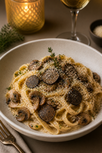 Truffle Mushroom Pasta