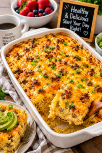 Turkey Sausage Hashbrown Casserole