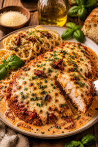 Tuscan Chicken Parmesan