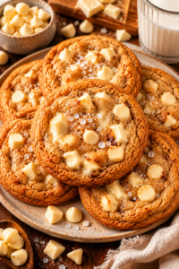 White Chocolate Brown Butter Cookies